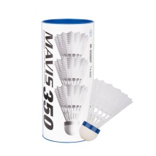 Yonex Badminton Balls Mavis 350 Nylon White Pack of 3